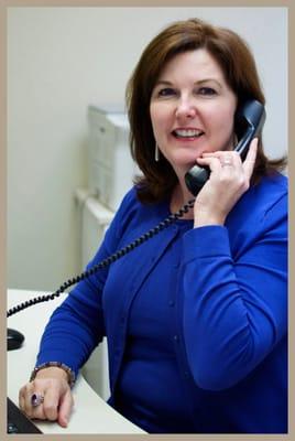 Our Receptionist, schedulr and 'Go To' person - Keri