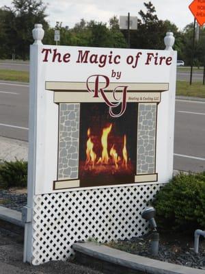 Located at 714 W Burleigh Blvd, Tavares, Fl. across from Fountains. Stop by the showroom and see live burn fireplace demonstrations!