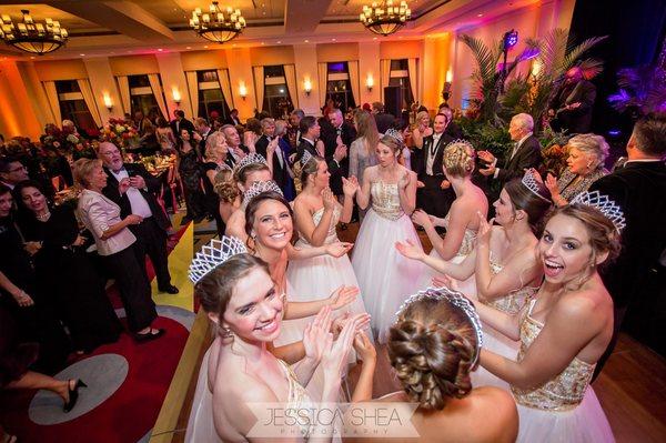 Neptune Princess's Hair styled   for the Ball