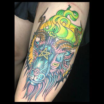 Whittling Wizard Tattoo