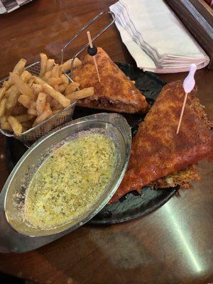 Brisket grilled cheese