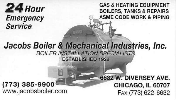 Jacobs Boiler & Mechanical Industries