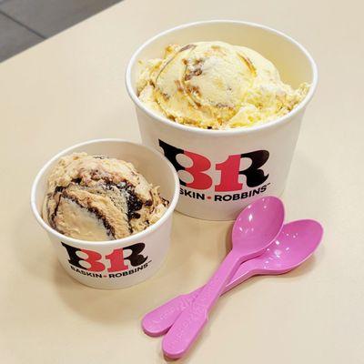 Jamocha Almond Fudge, Pralines and Cream