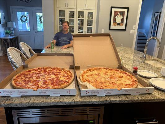 Our Big Daddy's pizza ..