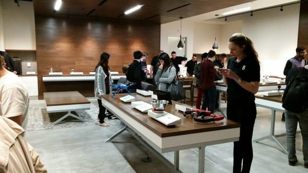 Grand opening at b8ta