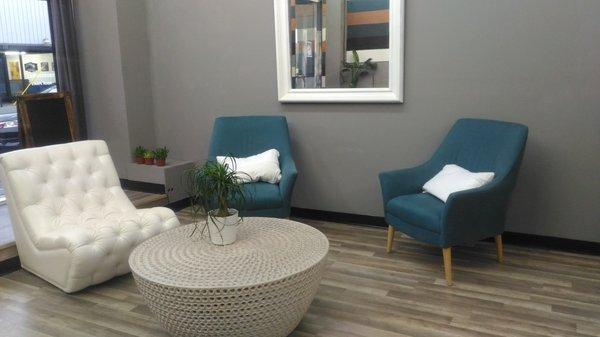 Our beautiful waiting room
