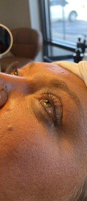 Classic eyelash extensions