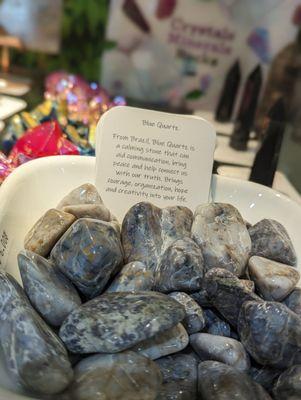 Crystals and rocks for sale