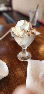 Cookie dough ice cream. Apprved by all.