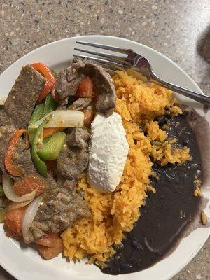 Bistec a la Mexicana.