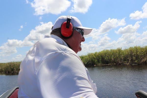 Captain Stuart has over 25 years experience guiding folks in the Everglades