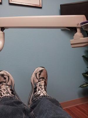 Waitin on my cavity filling. So much candy, so little time.