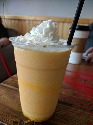 Peach smoothie!