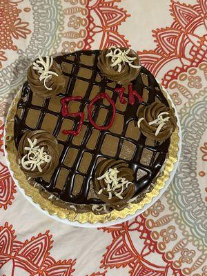 Chocolate ganache cake