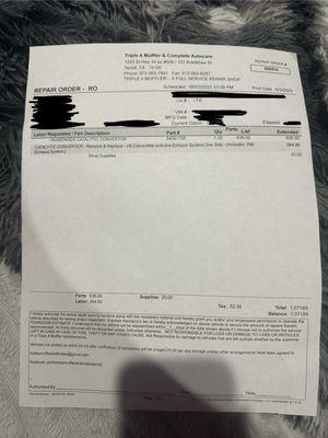 Triple A Muffler and Brakes