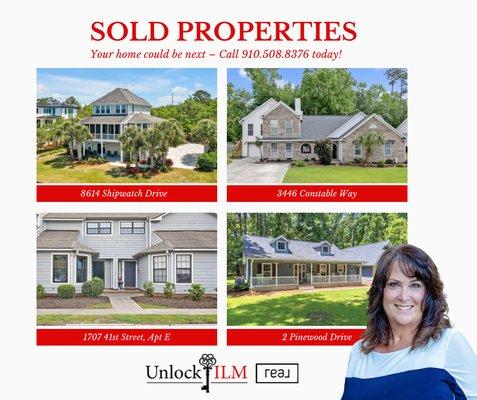 At Unlock Wilmington Real Estate, we're proud to help homeowners across the Cape Fear region achieve top-dollar results in all price points.