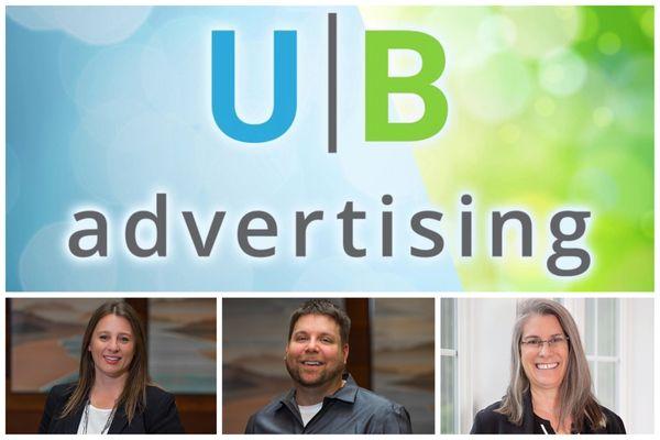 The UB Advertising team is an amazing group of passionate and dedicated group of marketing and design professionals.