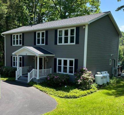 Memorial Day shingle job