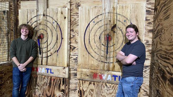 Flying Squirrel Axe Throwing