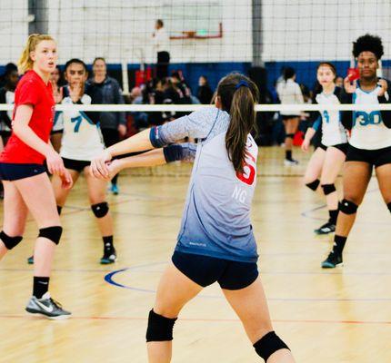 We focus on technique and not just training girls in one position, we train players in all skills!