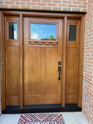 Provia Craftsman with sidelites in Wall