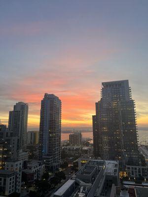 Rooftop where I offer in person and group readings.