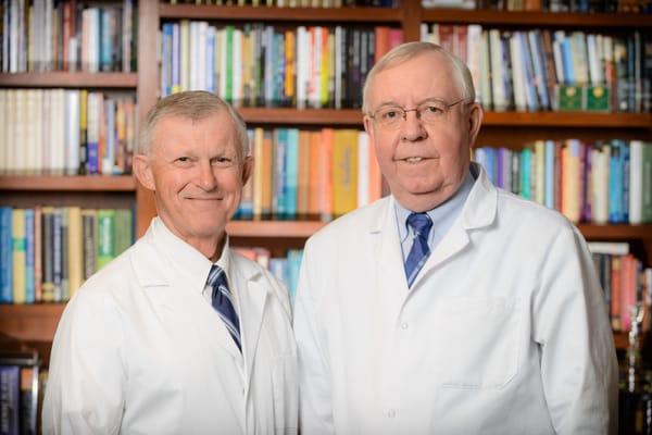 Dr. Larry Warner & Dr. Charles Van Meter, more than 40 years of dermatological excellence in Frederick, MD.