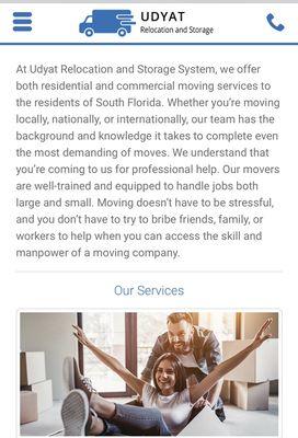 Udyat Relocation & Storage System