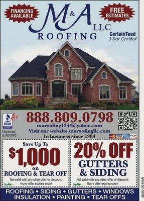 M&A Roofing
