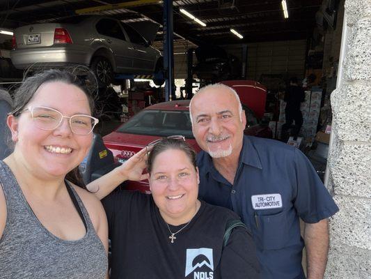 Happy customers! Thanks Isaac!!!!! You saved us $800!!!