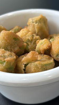 Fried okra (again, it was full)