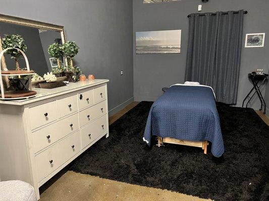 A place to recover and relax inside of Iron Mile Fitness.