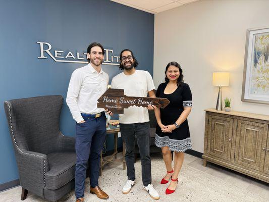 Another first time home buyer!