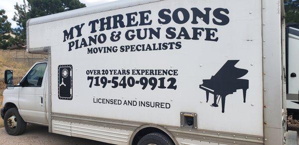 My Three Sons Gun Safe and Piano Moving Specialists