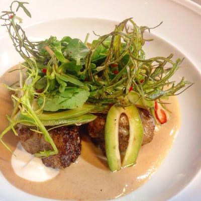 Triple Almond- Ground Almond, Caramel Sweet Bread, Yogurt