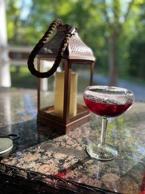 cocktails after a great tour.