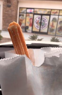 Authentic churros for $1! $6 for a dozen or $4 for a half dozen