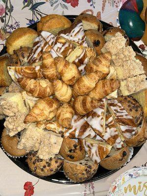 Dessert platter