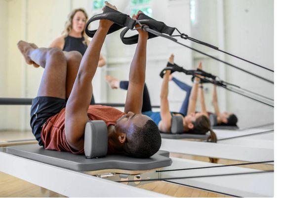 Reformer Classes that focus on breath, movement and flow.