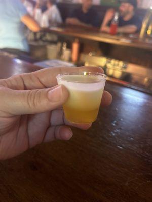 Mini beer shot