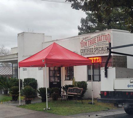 Doc Bones' Aim True Tattoo