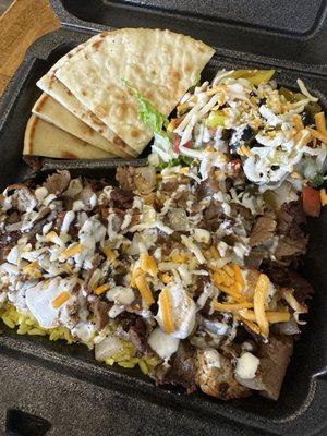 Gyro platter
