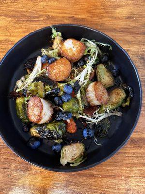 Scallop & Brussels Salad