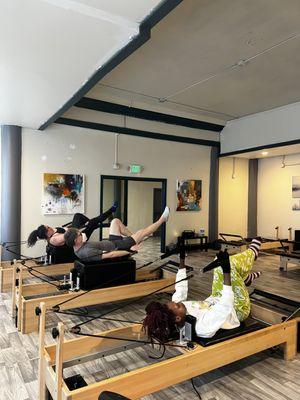 Pilates reformer strength with Alison