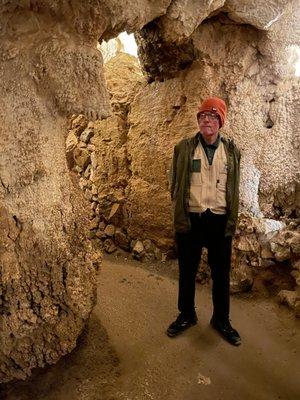 DOUG, our cave tour guide March 2024 (King's Row Cavern)