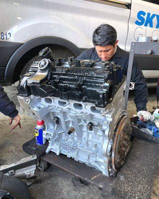 Staying focused on getting it right, and our customer back on the road.