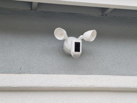 Ring floodlight camera