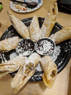 Cookie dough flautas