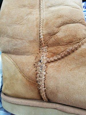 Shoe "repair".