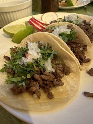 Steak tacos